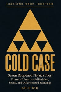 Cold Case: Seven Reopened Physics Files: Pressure Points, Lawful Residues, Seams, and Differentiated Standings cover