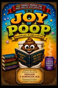The Joy of Poop: Everybody goes. We might as well laugh. cover