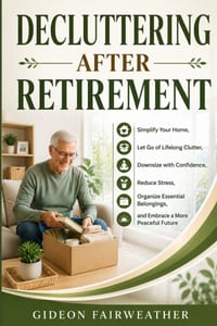 Decluttering After Retirement: Simplify Your Home, Let Go of Lifelong Clutter, Downsize with Confidence, Reduce Stress, Organize Essential Belongings, cover