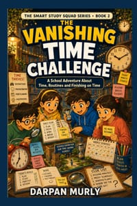 The Vanishing Time Challenge: A School Adventure About Time, Routines and Finishing on Time cover