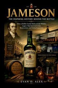 Jameson the Inspiring History Behind the Bottle: How a Dublin Family Built an Irish Whiskey Legacy That Survived Crisis, Reinvention, and Global Expan cover
