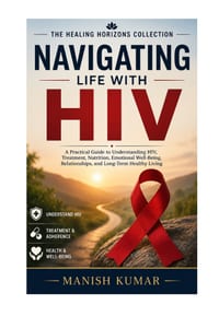 Navigating Life with HIV: A Practical Guide to Understanding HIV, Treatment, Nutrition, Emotional Well-Being, Relationships, and Long-Term Healthy Liv cover