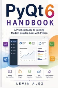 PyQt6 HANDBOOK: A Practical Guide to Building Modern Desktop Apps with Python cover