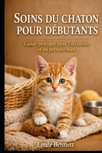 Soins Du Chaton Pour Débutants: Guide pratique pour l'accueillir et en prendre soin cover