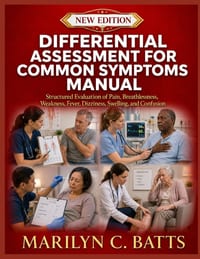 Differential Assessment for Common Symptoms Textbook: Structured Evaluation of Pain, Breathlessness, Weakness, Fever, Dizziness, Swelling, and Confusi cover