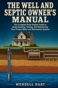 The Well and Septic Owner's Manual: The Complete Plain-English Guide to Understanding, Testing, and Maintaining Your Private Water and Wastewater Syst cover