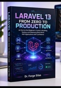 Laravel 13 from Zero to Production: An End-to-End Beginner's Guide to Building, Testing, and Deploying Real-World PHP Applications with Confidence cover