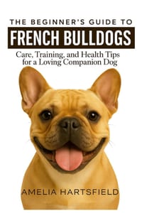 The Beginner's Guide to French Bulldogs: Care, Training, and Health Tips for a Loving Companion Dog cover