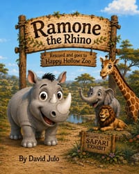 Ramone the Rhino: Ramone the Rhino rescued and moved to Happy Hollow Zoo cover