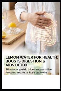 Lemon Water For Health, That Shows You The Benefits Of Lemon: Real Health cover