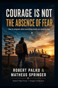 Courage Is Not Absence of Fear: How to emigrate when everything inside you wants to stay? cover