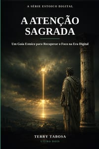 A Atenção Sagrada: Um Guia Estoico para Recuperar o Foco na Era Digital cover