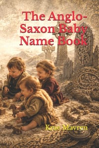 The Anglo-Saxon Baby Name Book cover