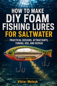 How to Make DIY Foam Fishing Lures for Saltwater.: Practical Designs, Attractants, Tuning, Use, and Repair. cover