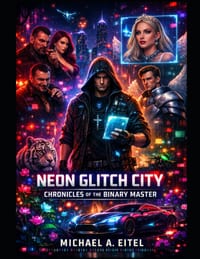 Neon Glitch City: Chronicles of the Binary Master cover
