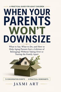 When Your Parents Won't Downsize: What to Say, What to Do, and How to Help Aging Parents Sort a Lifetime of Belongings Without Taking Over or Tearing cover