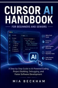 Updated Cursor AI Handbook for Beginners and Seniors: A Step-by-Step Guide to AI-Powered Coding, Project Building, Code Editing, Debugging, Automation cover
