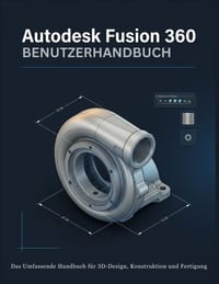 Autodesk Fusion 360 BENUTZERHANDBUCH: Das Umfassende Handbuch für Anfänger und Fortgeschrittene in den Bereichen 3D-Modellierung, CAD-Design, Simulati cover