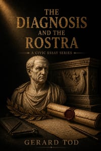 The Diagnosis and the Rostra: A Civic Essay Series cover