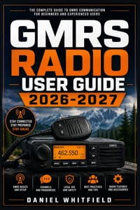 GMRS Radio User Guide 2026-2027: The Complete Handbook for Two-Way Communication, Licensing, Emergency Preparedness, and Off-Grid Connectivity cover