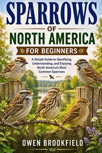 Sparrows of North America for Beginners: A Simple Guide to Identifying, Understanding, and Enjoying North America's Most Common Sparrows cover