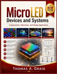 MicroLED Devices and Systems: Fundamentals, Fabrication, and Display Applications cover