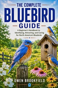 The Complete Bluebird Guide: A Beginner's Handbook to Identifying, Attracting, and Caring for North America's Bluebirds cover
