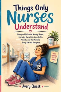 Things Only Nurses Understand: Funny and Relatable Nursing Humor, Everyday Nurse Life, Long Shifts, Patients, and the Moments Every RN Will Recognize cover