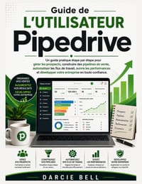 Guide de l'utilisateur Pipedrive: Un guide pratique étape par étape pour gérer les prospects, construire des pipelines de vente, automatiser les flux cover