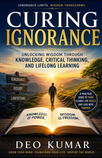 Curing Ignorance: Unlocking Wisdom Through Knowledge, Critical Thinking, and Lifelong Learning cover