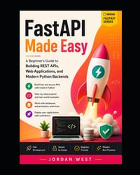 FastAPI Made Easy: A Beginner's Guide to Building REST APIs, Web Applications, and Modern Python Backends cover