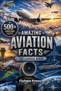 Amazing Aviation Facts for Curious Minds: 500 Amazing Facts About Airplanes, Flight, Aviation History, Pilots, Airports, Aircraft Engineering, Spacefl cover