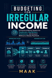 Budgeting for Irregular Income: A Practical Money System for Freelancers, Gig Workers, Contractors, and Anyone Without a Steady Paycheck cover
