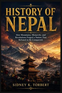 History of Nepal: How Mountains, Monarchs, and Revolutions Forged a Nation That Refused to Be Conquered. cover