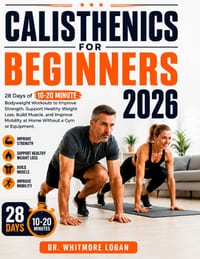 Calisthenics for Beginners 2026: 28 Days of 10-20 Minute Bodyweight Workouts to Improve Strength, Support Healthy Weight Loss, Build Muscle, and Impro cover