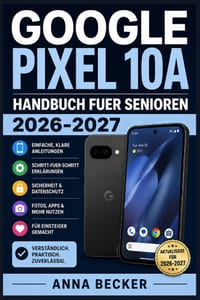 Google Pixel 10a Handbuch fuer Senioren 2026-2027: Schritt-fuer-Schritt-Anleitung mit Bildern - Einfach erklaert: Telefonieren, Fotografieren, Interne cover