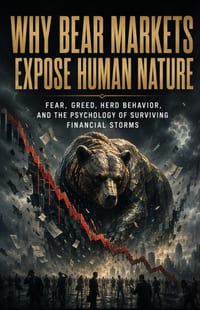 Why Bear Markets Expose Human Nature: Fear, Greed, Herd Behavior, and the Psychology of Surviving Financial Storms cover