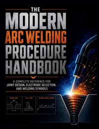 The Modern Arc Welding Procedure Handbook: A Complete Reference for Joint Design, Electrode Selection, and Welding Symbols cover