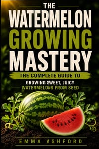 Watermelon Growing Mastery: The Complete Guide to Growing Sweet, Juicy Watermelons from See cover