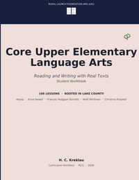 Core Upper Elementary Language Arts: Reading and Writing with Real Texts cover