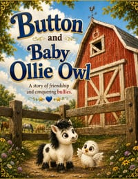 Button and Baby Ollie Owl cover