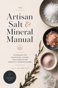 The Artisan Salt & Mineral Manual: Techniques for Harvesting, Curing, and Formulating Specialty Finishing Blends cover