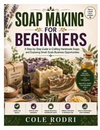 Soap Making for Beginners: A Step-by-Step Guide to Crafting Handmade Soaps and Exploring Small-Scale Business Opportunities cover