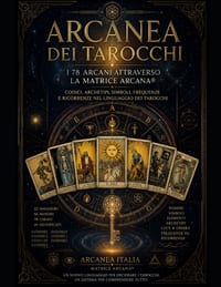 ARCANEA DEI TAROCCHI - I 78 Arcani attraverso la Matrice Arcanea(R): Codici - Archetipi - Simboli - Frequenze - Ricorrenze cover