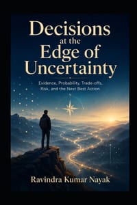 Decisions at the Edge of Uncertainty: Evidence, Probability, Trade-offs, Risk, and the Next Best Action cover