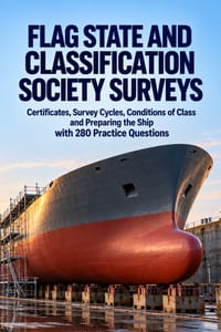 Flag State and Classification Society Surveys: Certificates, Survey Cycles, Conditions of Class and Preparing the Ship with 280 Practice Questions cover