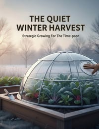 The Quiet Winter Harvest: Strategic Growing For The Time-Poor cover
