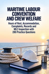 Maritime Labour Convention and Crew Welfare: Hours of Rest, Accommodation, Complaints, Records and MLC Inspection with 280 Practice Questions cover
