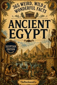365 Weird, Wild & Wonderful Facts About Ancient Egypt: Fascinating Facts About Pharaohs, Pyramids, Mummies, Gods, Daily Life, Ancient Medicine, Strang cover