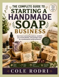 The Complete Guide to Starting a Handmade Soap Business: Learn How to Develop Products, Establish Your Brand Identity, and Package Soaps for a Profess cover